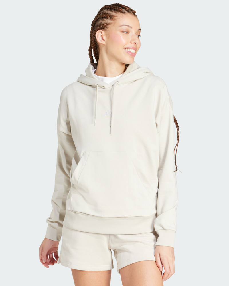 Толстовка жіноча Adidas W SL FT HD бежева JC5934