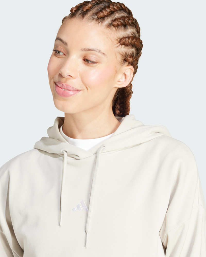 Толстовка жіноча Adidas W SL FT HD бежева JC5934
