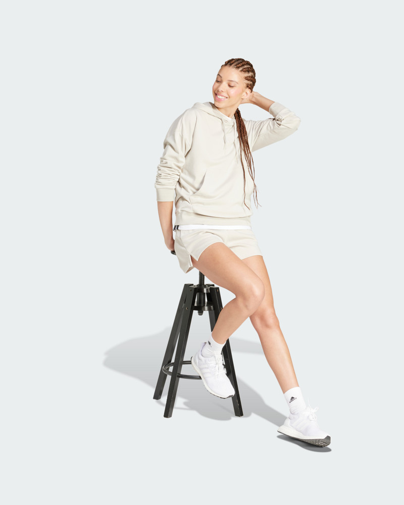 Толстовка жіноча Adidas W SL FT HD бежева JC5934