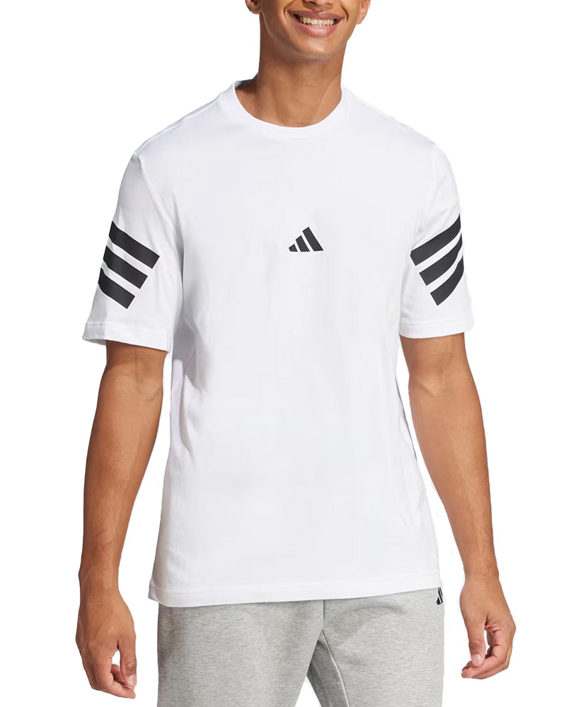 Men's T-shirt Adidas M FI 3S REG T white JD4880