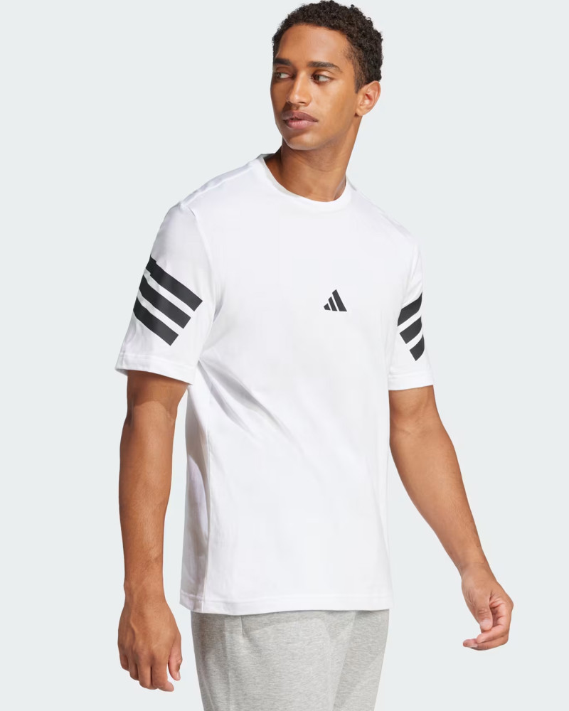 Men's T-shirt Adidas M FI 3S REG T white JD4880