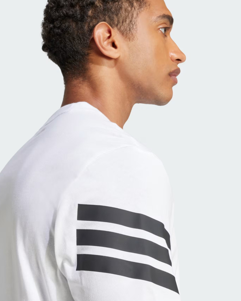 Men's T-shirt Adidas M FI 3S REG T white JD4880
