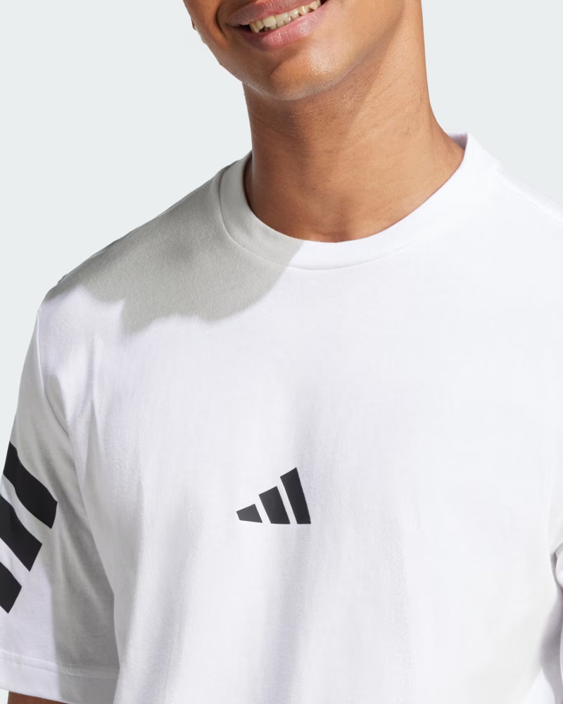 Men's T-shirt Adidas M FI 3S REG T white JD4880