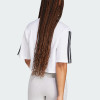 Футболка жіноча Adidas W 3S SJ TLR T біла JD4999