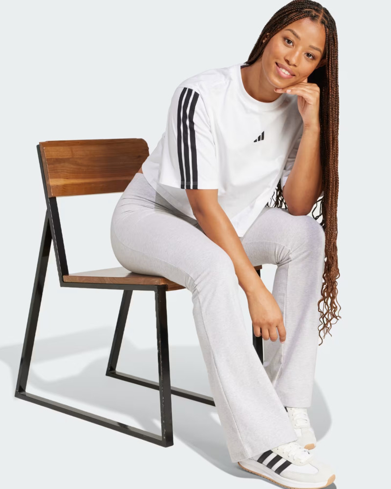 Футболка жіноча Adidas W 3S SJ TLR T біла JD4999