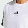 Футболка жіноча Adidas W 3S SJ TLR T біла JD4999