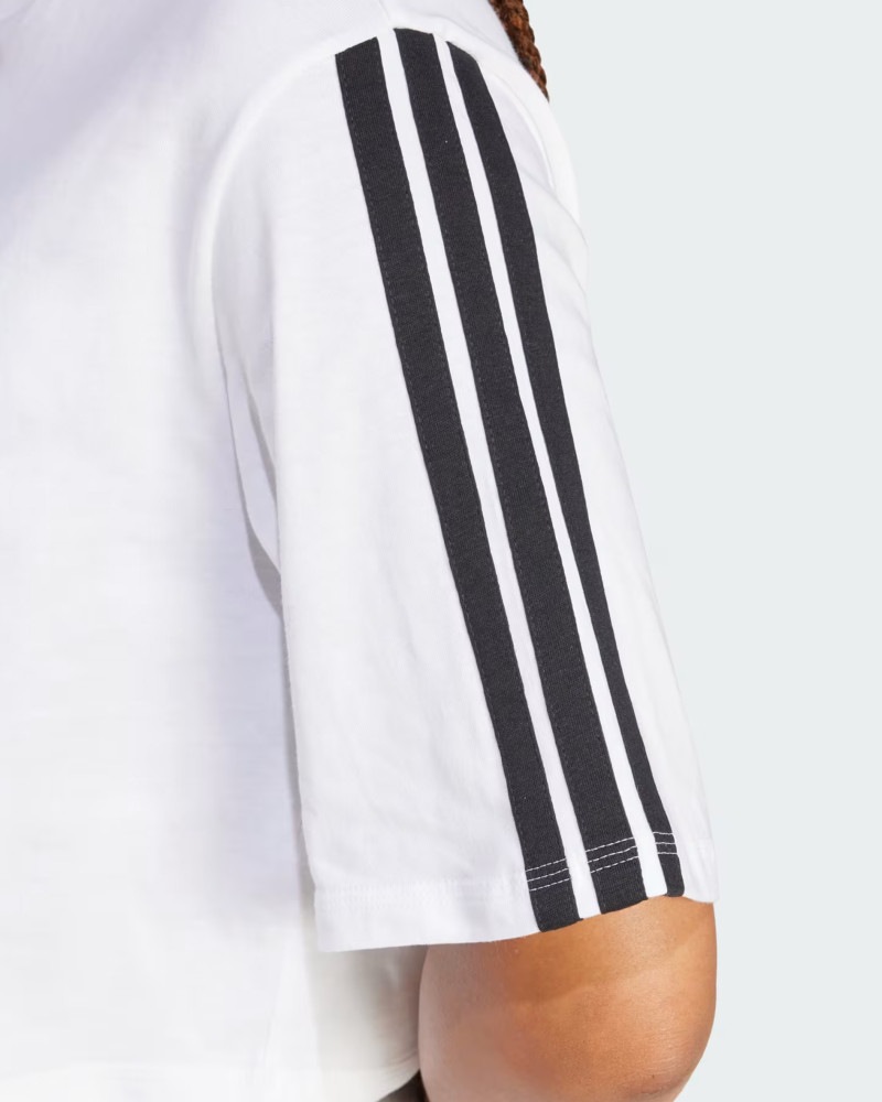 Футболка жіноча Adidas W 3S SJ TLR T біла JD4999