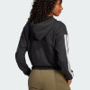 Women's hoodie Adidas W 3S FT FZ HD black JE0052