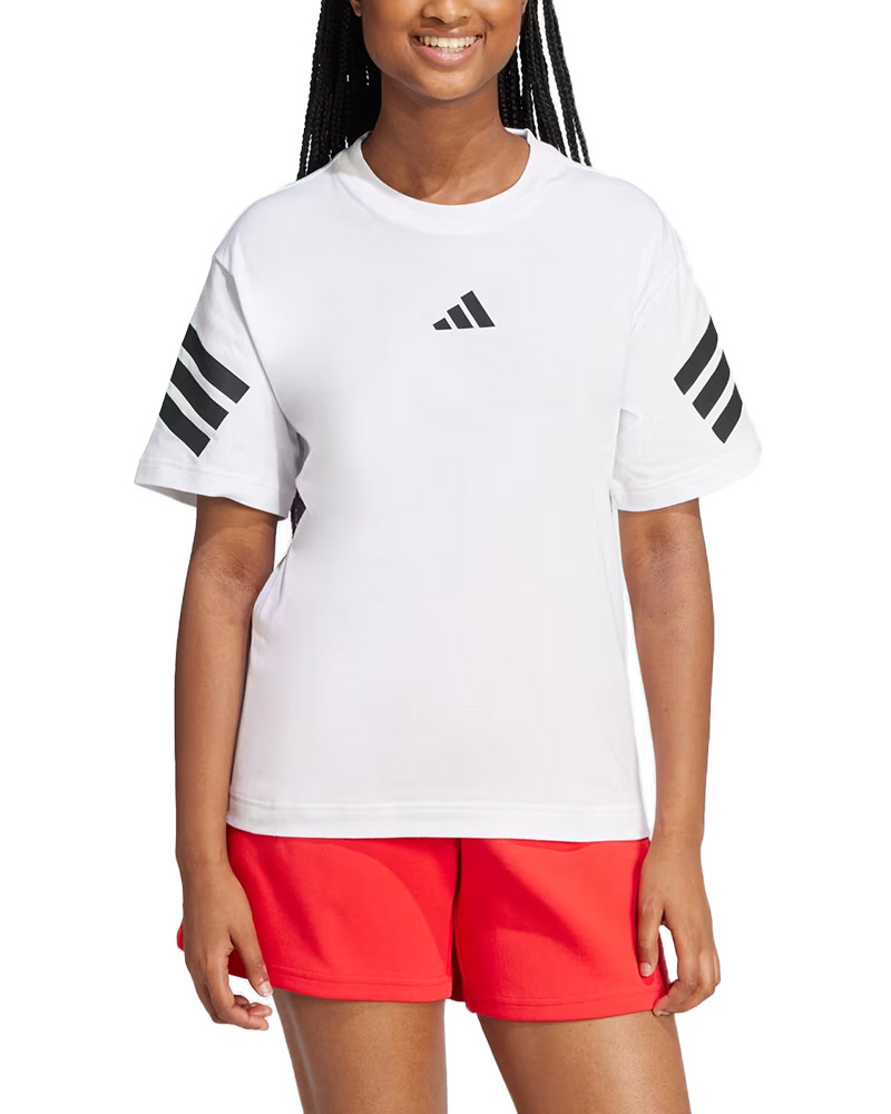 Women's T-shirt Adidas W FI 3S TEE white JE0238