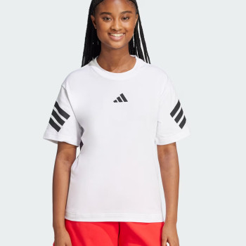 Women's T-shirt Adidas W FI 3S TEE white JE0238