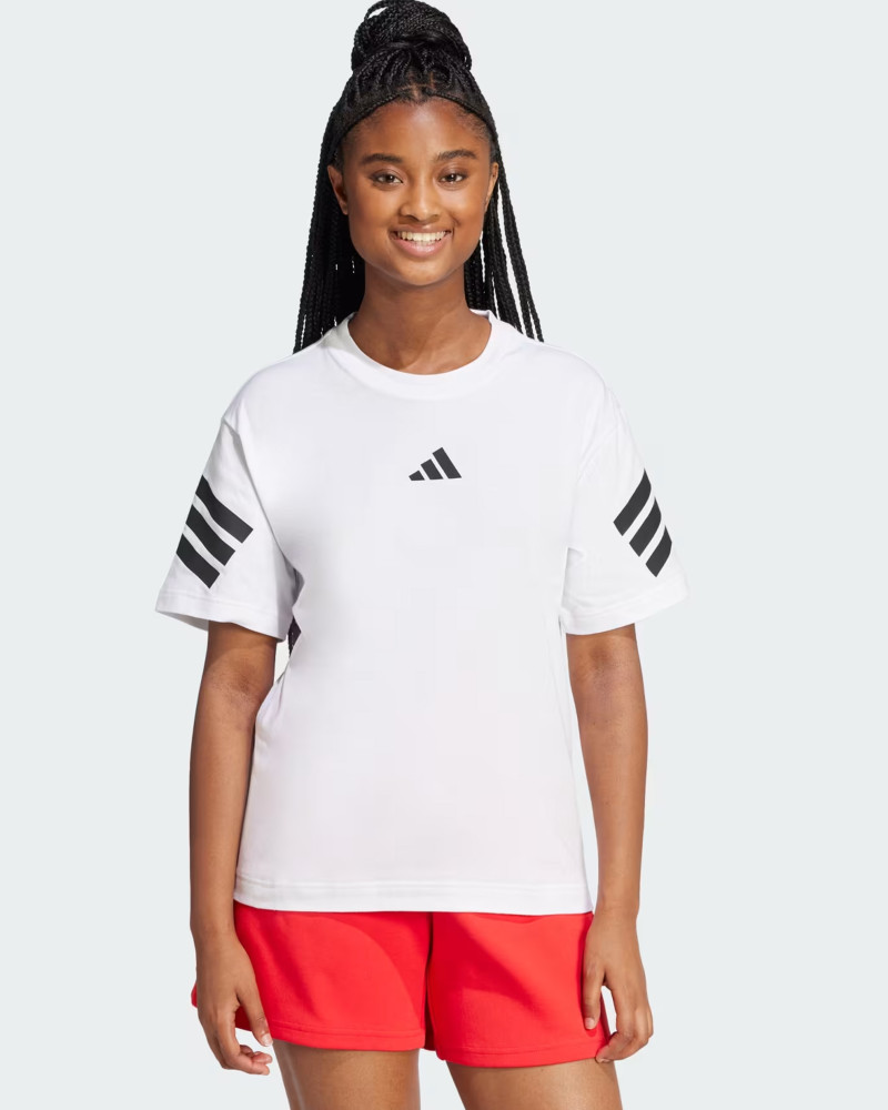Women's T-shirt Adidas W FI 3S TEE white JE0238