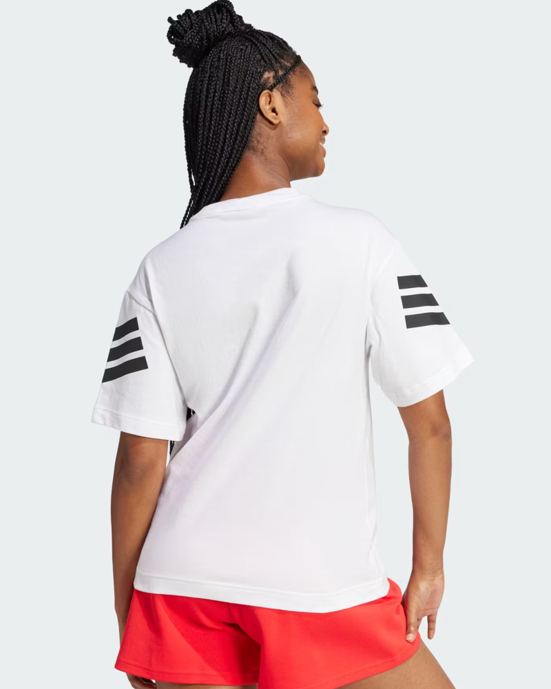 Women's T-shirt Adidas W FI 3S TEE white JE0238