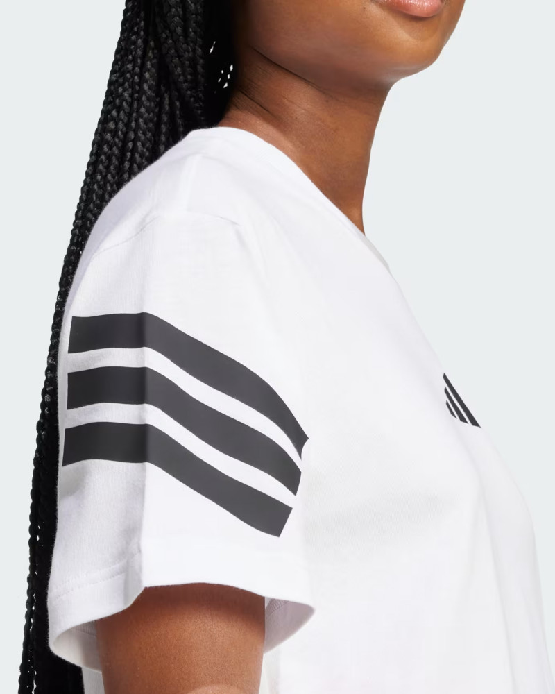 Women's T-shirt Adidas W FI 3S TEE white JE0238