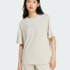 Футболка жіноча Adidas W 3S SJ BF T бежева JE1219