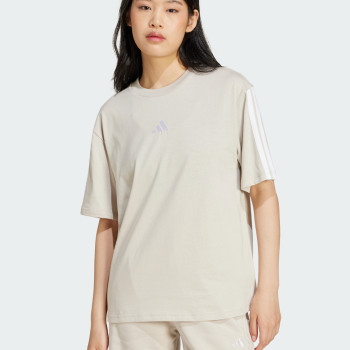 Women's T-shirt Adidas W 3S SJ BF T beige JE1219