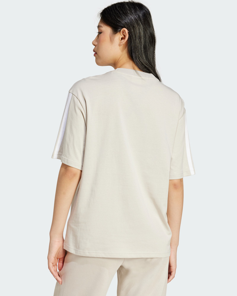 Футболка жіноча Adidas W 3S SJ BF T бежева JE1219