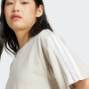 Футболка жіноча Adidas W 3S SJ BF T бежева JE1219