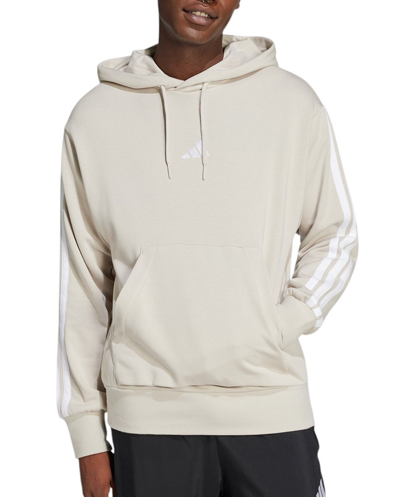 Толстовка чоловіча Adidas M 3S FT HD бежева JE6367