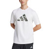 Men's T-shirt Adidas M C CAMO LOGO T white JI6770