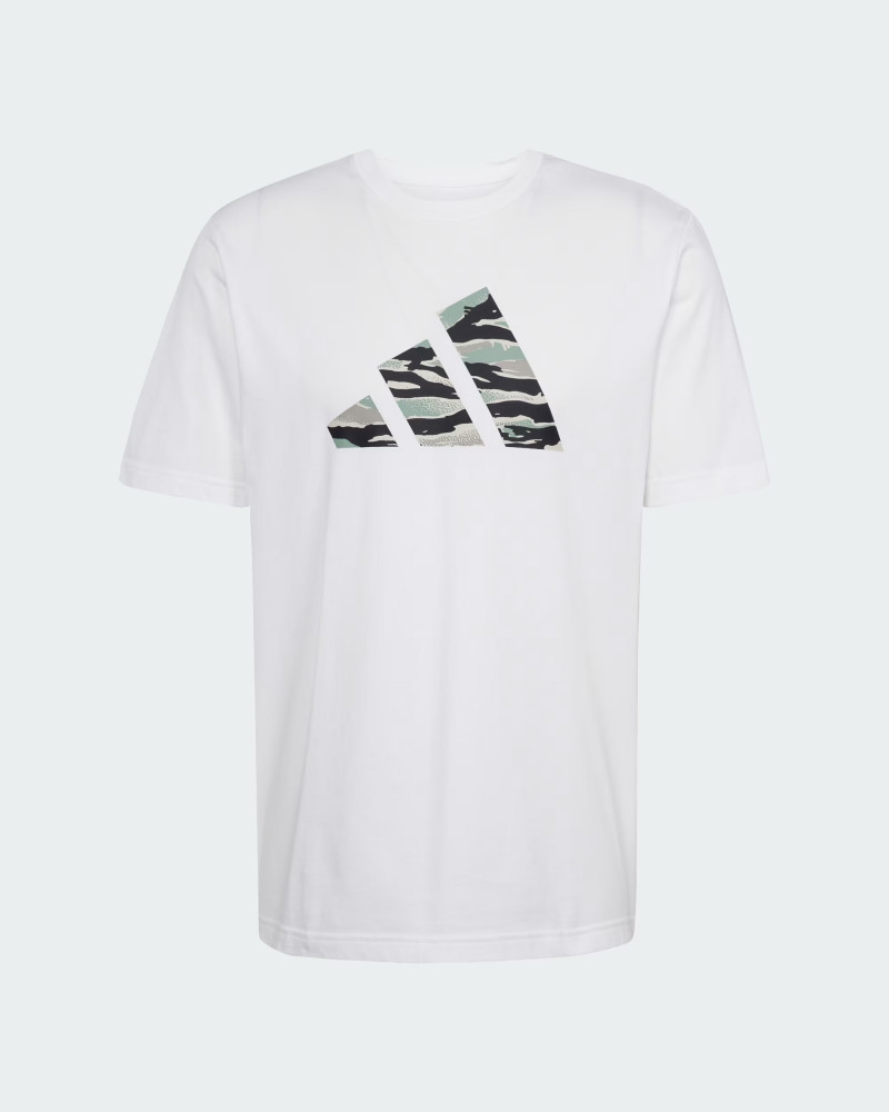 Men's T-shirt Adidas M C CAMO LOGO T white JI6770