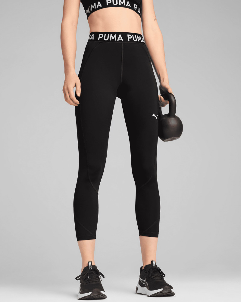 Leggings de mujer Puma W PUMA STRONG TIGHT - HW FL negros 52600001