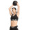 Sujetador deportivo de mujer Puma 4KEEPS ELASTIC BRA - P negro 52696201