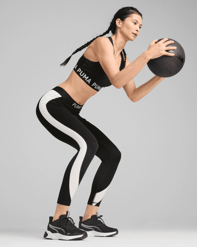 Sujetador deportivo de mujer Puma 4KEEPS ELASTIC BRA - P negro 52696201