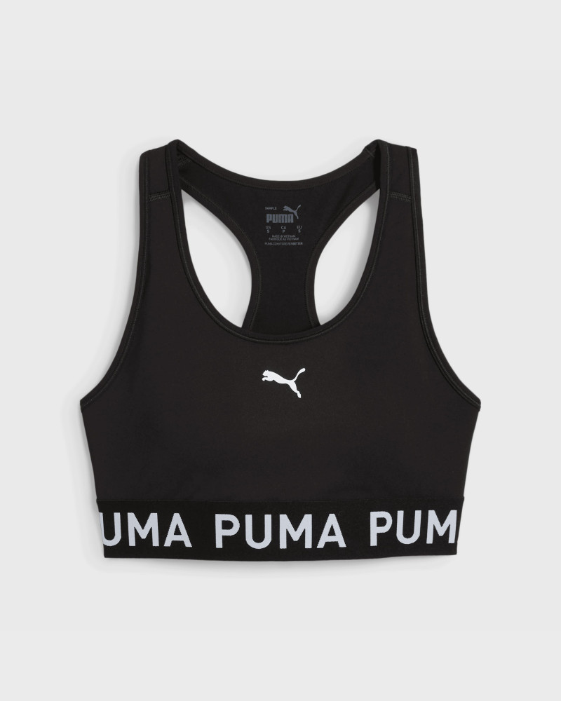 Sujetador deportivo de mujer Puma 4KEEPS ELASTIC BRA - P negro 52696201