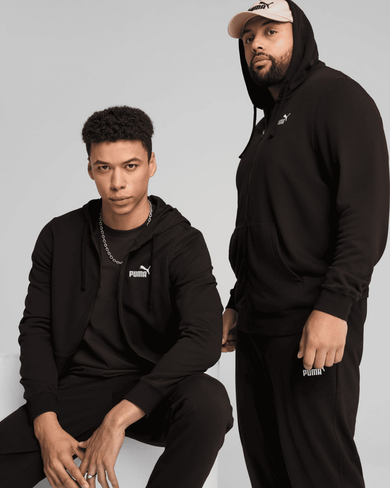 Sudadera de hombre Puma ESS Full-Zip Hoodie negra 68258801