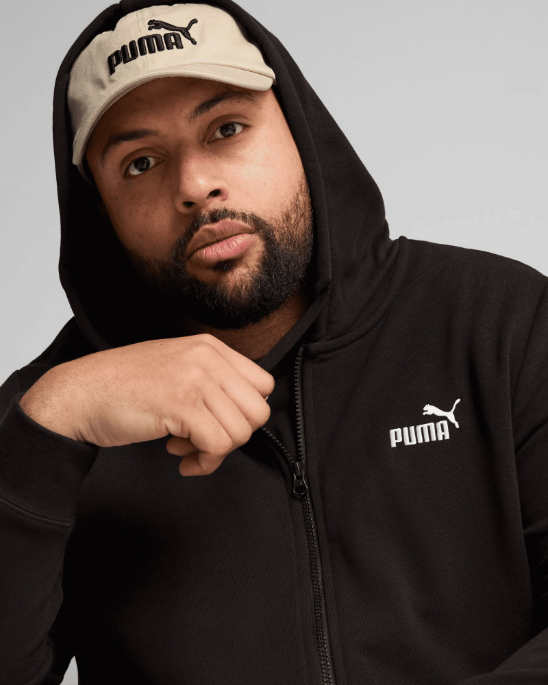 Sudadera de hombre Puma ESS Full-Zip Hoodie negra 68258801