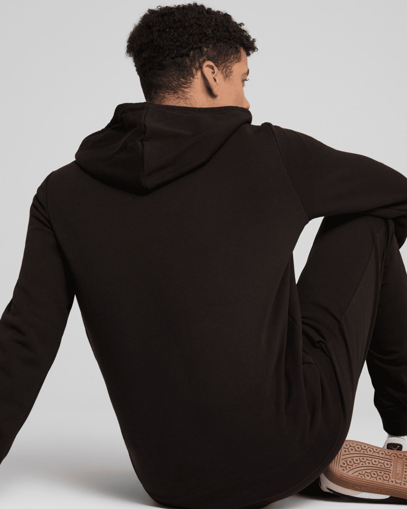 Sudadera de hombre Puma ESS Full-Zip Hoodie negra 68258801