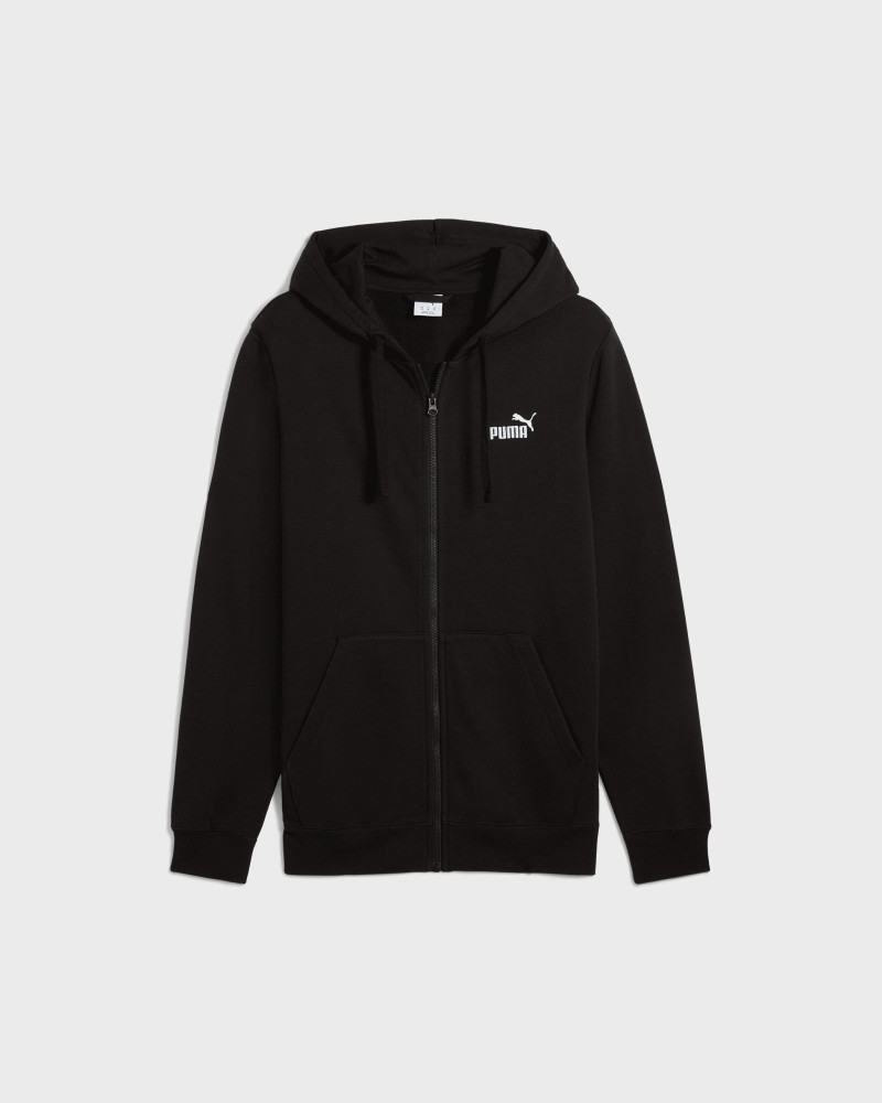Sudadera de hombre Puma ESS Full-Zip Hoodie negra 68258801