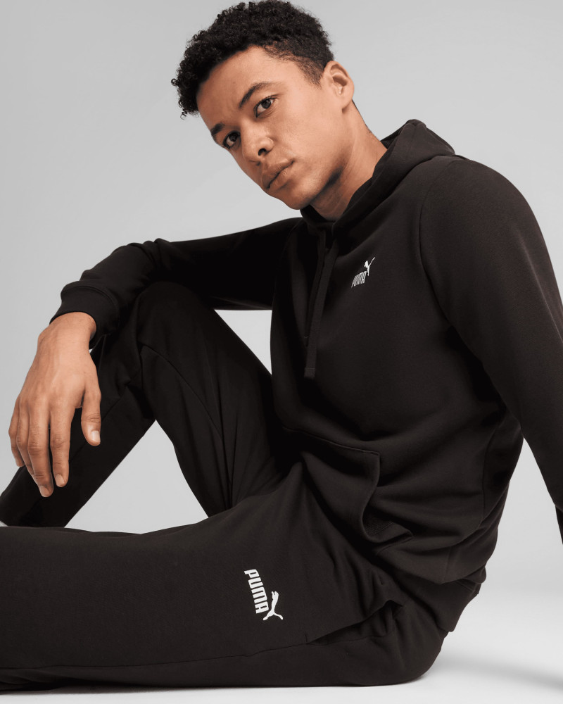 Pantalones de hombre Puma ESS No. 1 Logo Sweatpants negros 68261201