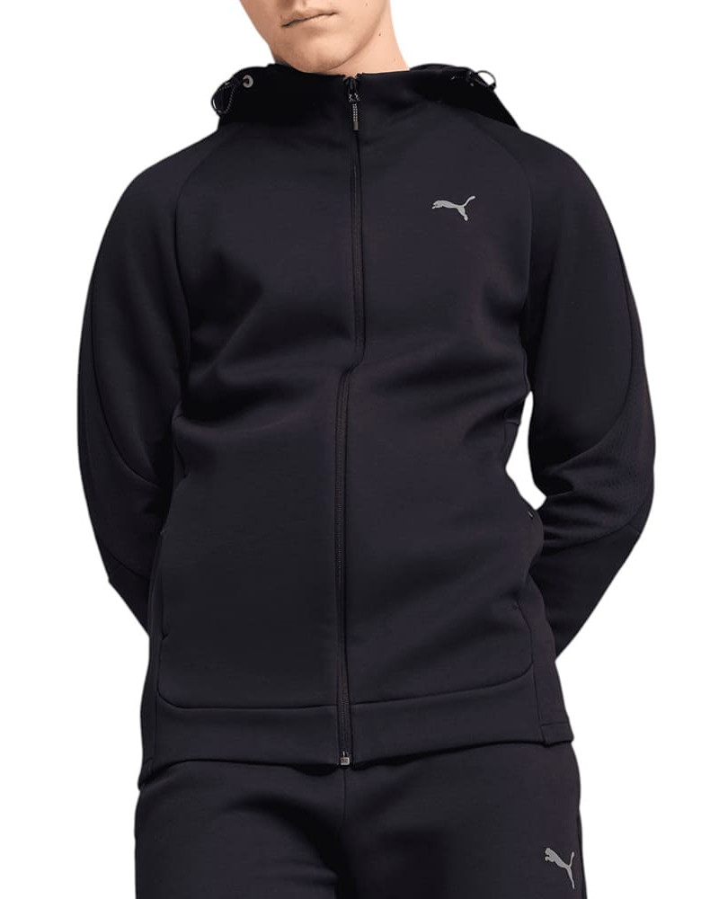 Sudadera de hombre Puma EVOSTRIPE Full-Zip Hoodie azul 68461316