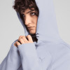 Sudadera de mujer Puma EVOSTRIPE Full-Zip Hoodie azul claro 68505047