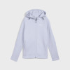 Sudadera de mujer Puma EVOSTRIPE Full-Zip Hoodie azul claro 68505047