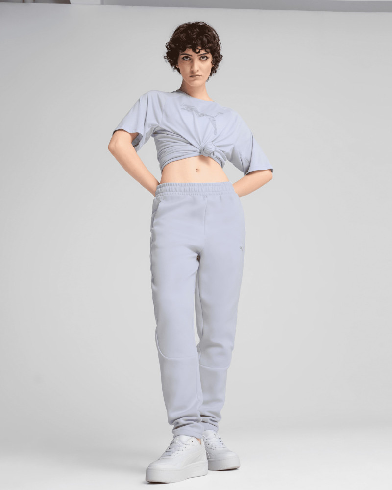 Штани жіночі Puma EVOSTRIPE Sweatpants блакитні 68505147
