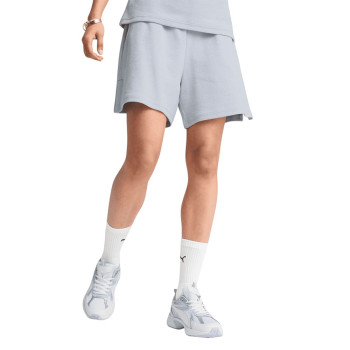 Pantalones cortos de mujer Puma HER High-Waist Shorts azul claro 68506247