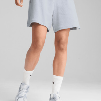 Pantalones cortos de mujer Puma HER High-Waist Shorts azul claro 68506247