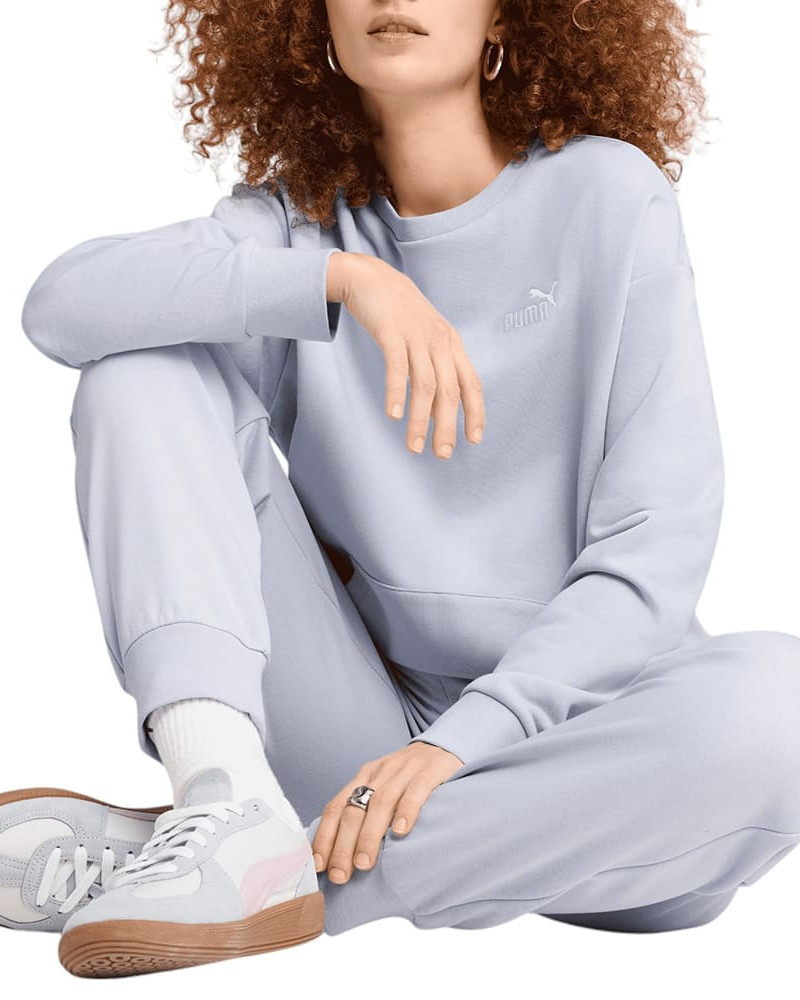 Women's tracksuit Puma Relaxed Sweat Suit TR cl light blue 68507447