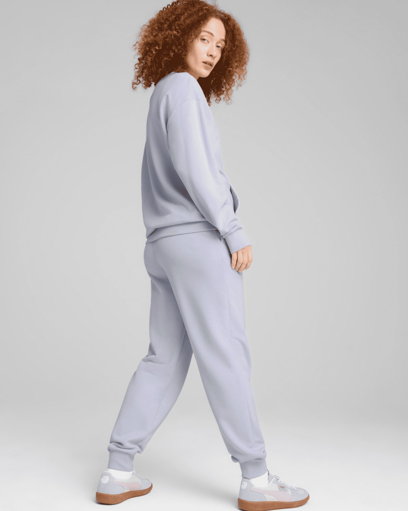 Women's tracksuit Puma Relaxed Sweat Suit TR cl light blue 68507447