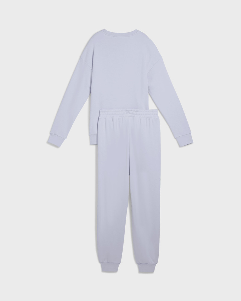 Women's tracksuit Puma Relaxed Sweat Suit TR cl light blue 68507447