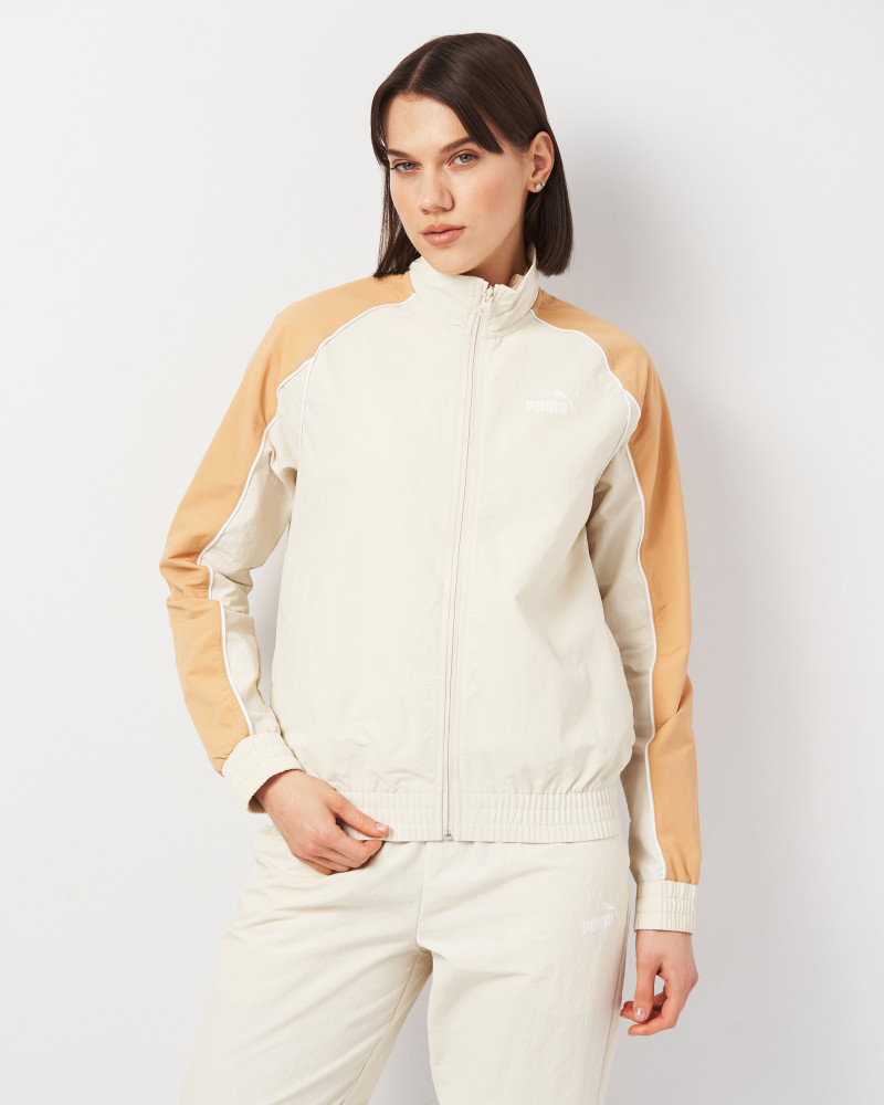 Костюм жіночий Puma Woven Tracksuit бежевий 68508087
