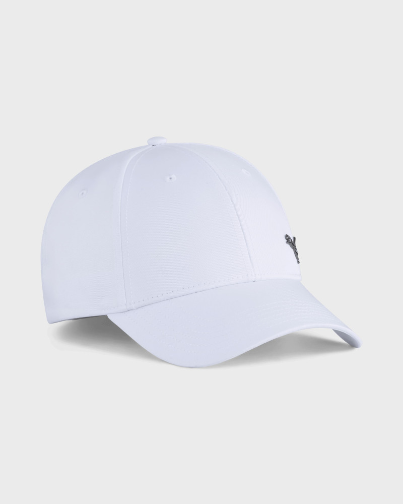 Бейсболка  Puma ESS METAL PUMA CAT BB Cap біла 02599407