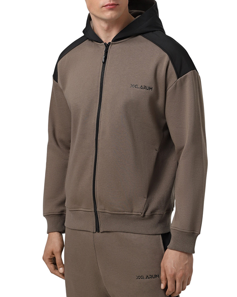 Men's hoodie Larum Emiliano brown 372508-200