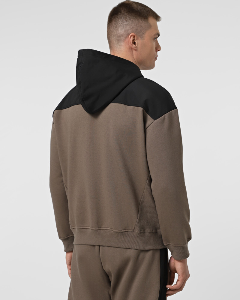 Men's hoodie Larum Emiliano brown 372508-200