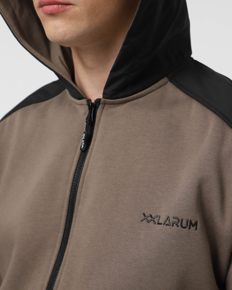 Men's hoodie Larum Emiliano brown 372508-200