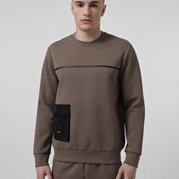 Men's sweatshirt Larum Viora brown 302515-200