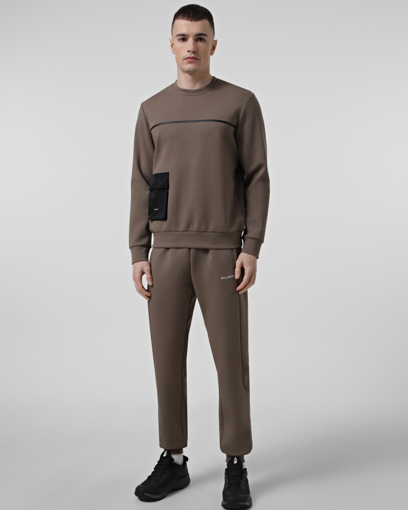 Men's sweatshirt Larum Viora brown 302515-200