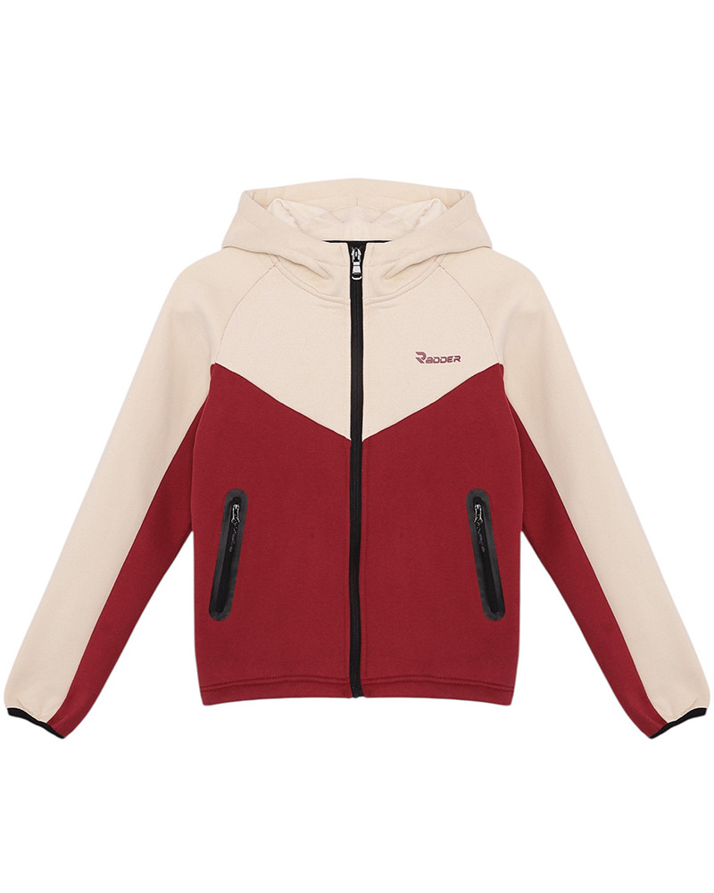 Kids' hoodie Radder Enigma beige 442613-125